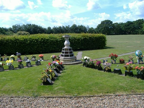 Hillview cemetery Sundial Garden