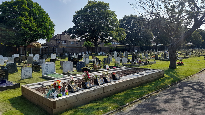 Brook Garden of Remembrance at Erith Cemetery