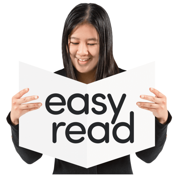 Easy read logo