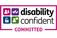 Disability Confident Committed logo