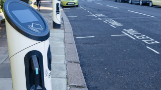 Street charging point