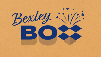 Image with words 'bexley box'.