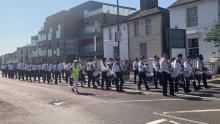 Civic Parade in front of the Civic Offices, Bexleyheath